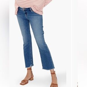 Hatch Women's Straight Leg Jeans - Classic Blue